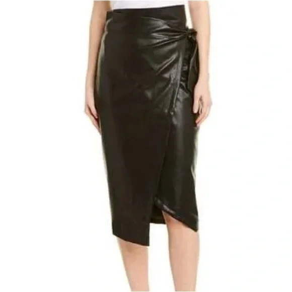 Gracia | Skirts | Gracia Black Vegan Leather True Wrap Dress | Poshmark Gracia | Skirts | Gracia Black Vegan Leather True Wrap Dress | Poshmark
